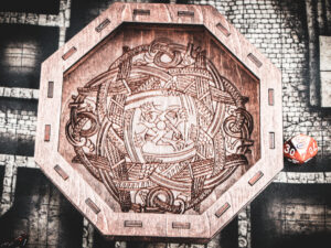 The Copenhagen Wyrm-Gate | Viking Dragon Dice Tray